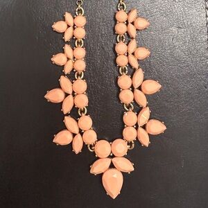 JCrew Pink Statement Neclace